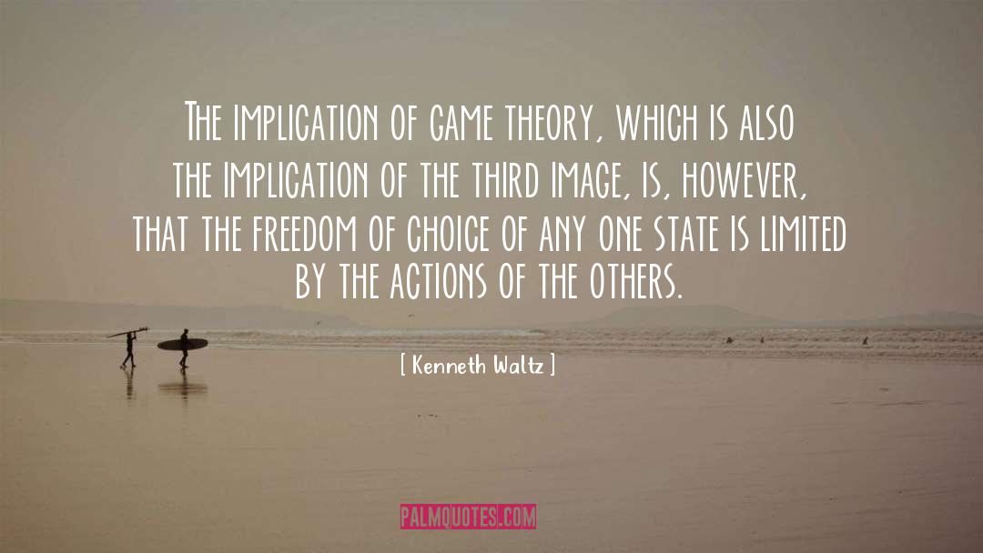 Game Theory quotes by Kenneth Waltz