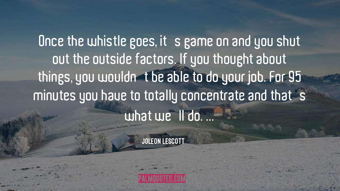 Game Theory quotes by Joleon Lescott