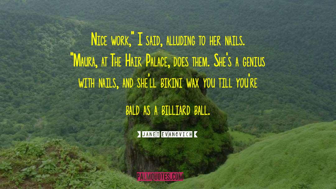 Gamesters Billiard quotes by Janet Evanovich