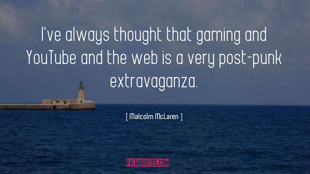 Gaming quotes by Malcolm McLaren