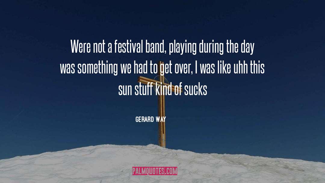 Ganesh Festival quotes by Gerard Way