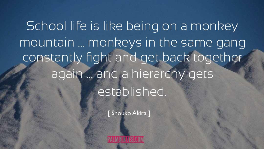 Gang Life Style quotes by Shouko Akira