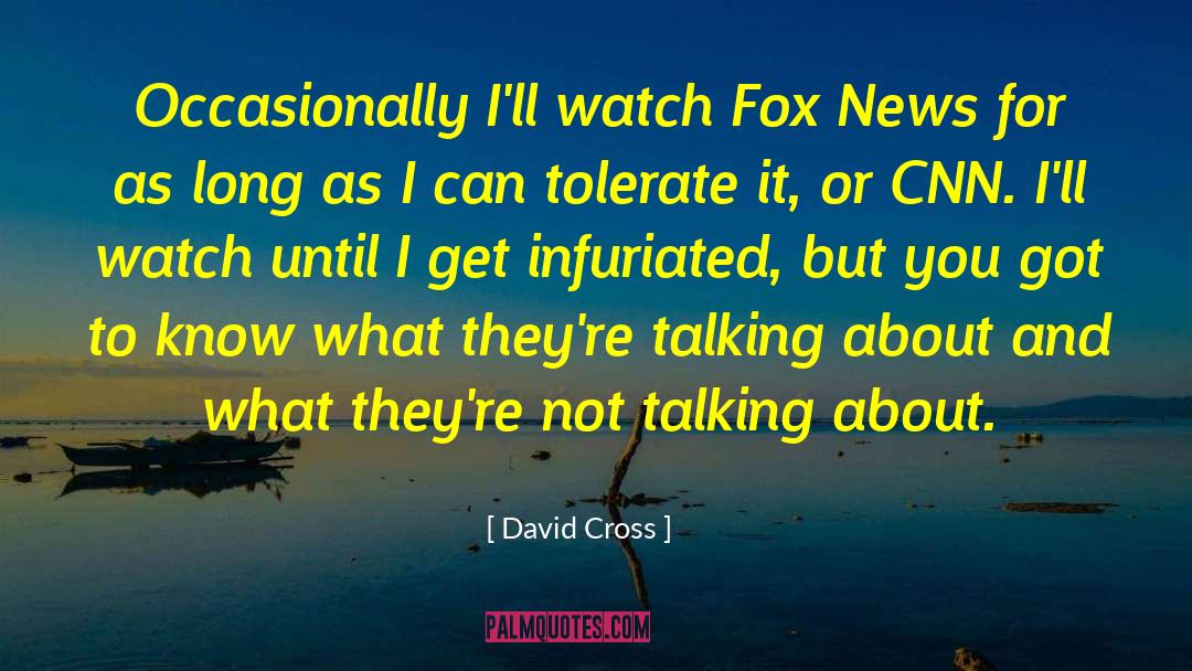 Gangel Cnn quotes by David Cross