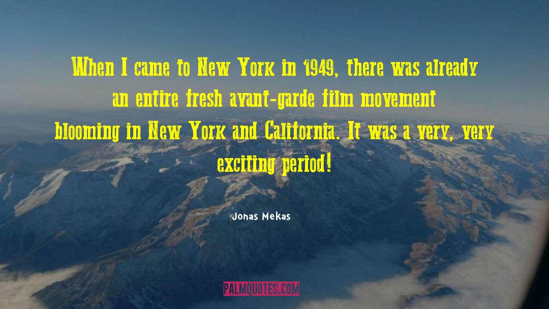 Gangs Of New York Film quotes by Jonas Mekas