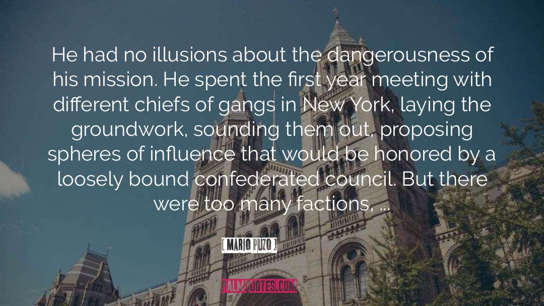 Gangs Of New York Priest quotes by Mario Puzo