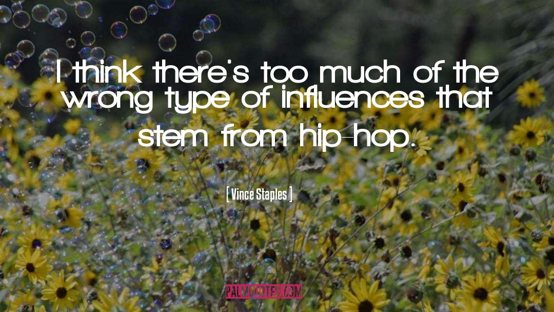 Gangsta Hip Hop quotes by Vince Staples