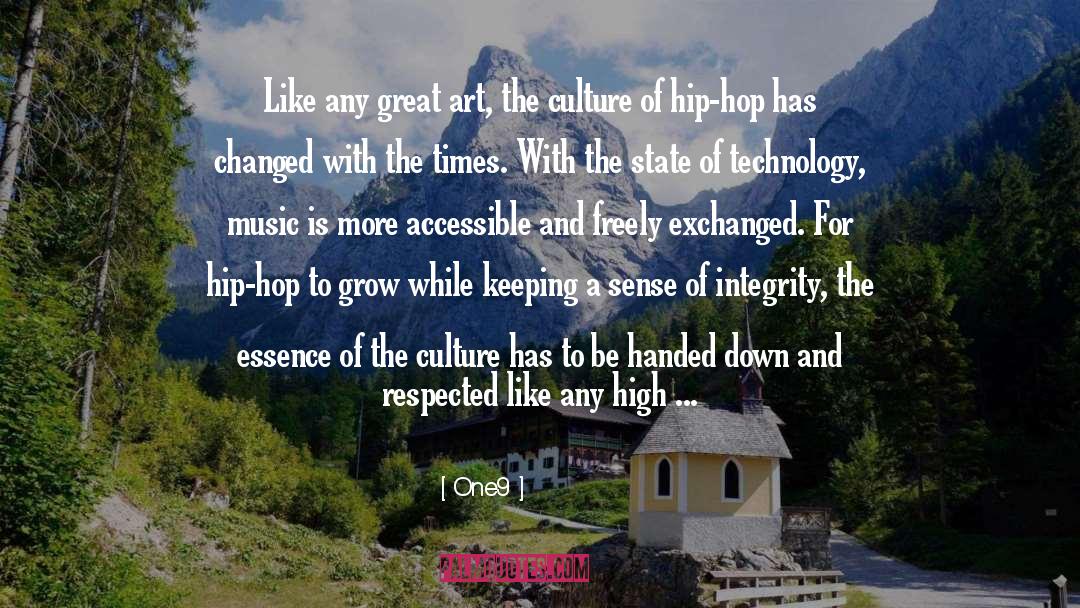 Gangsta Hip Hop quotes by One9