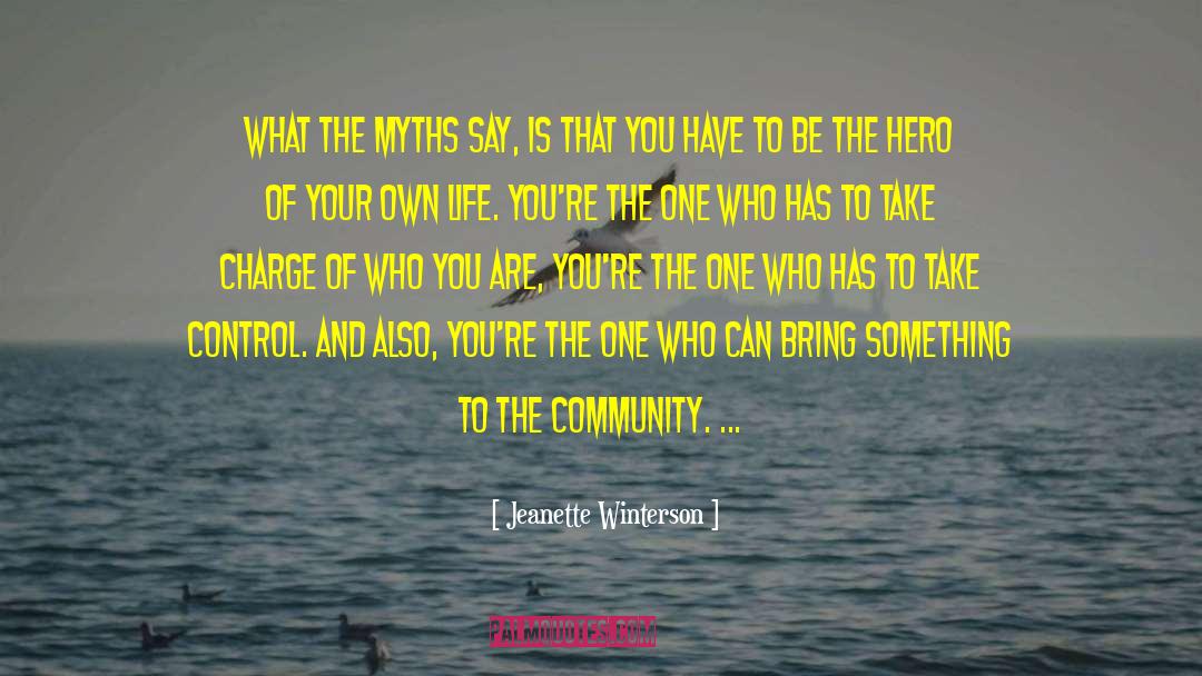 Gangster Hero quotes by Jeanette Winterson