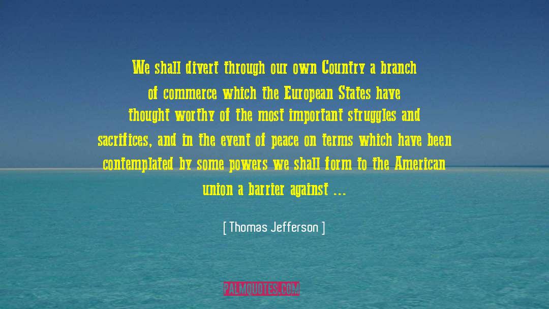 Gangster Terms quotes by Thomas Jefferson