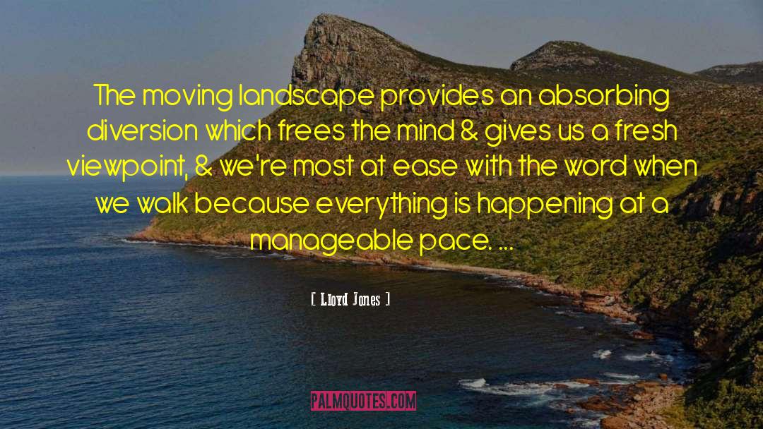 Gansert Landscape quotes by Lloyd Jones