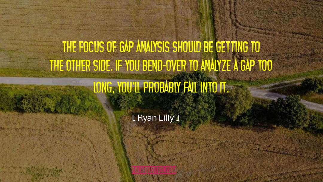 Gap Analysis quotes by Ryan Lilly