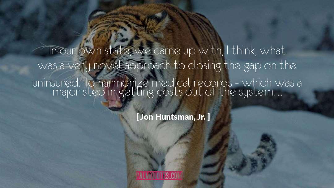Gap quotes by Jon Huntsman, Jr.