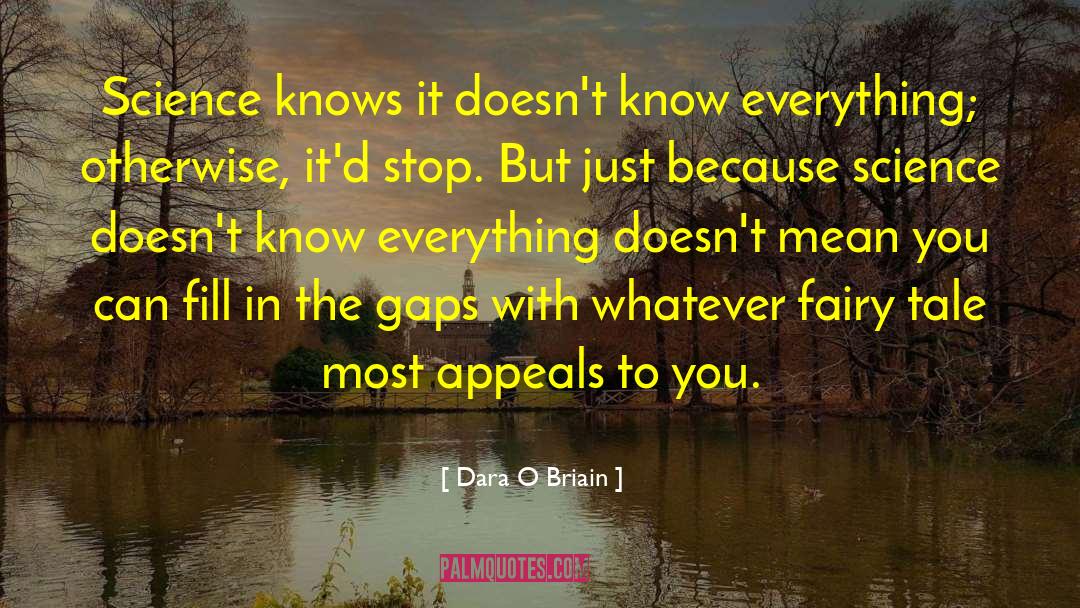 Gaps quotes by Dara O Briain