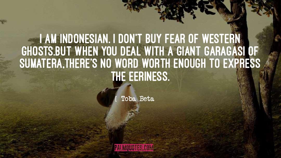 Garagasi quotes by Toba Beta