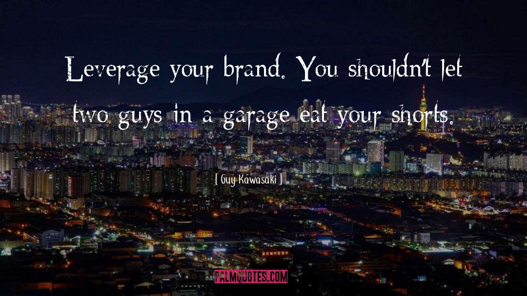 Garage quotes by Guy Kawasaki