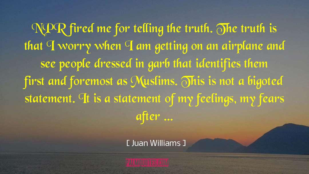 Garb quotes by Juan Williams