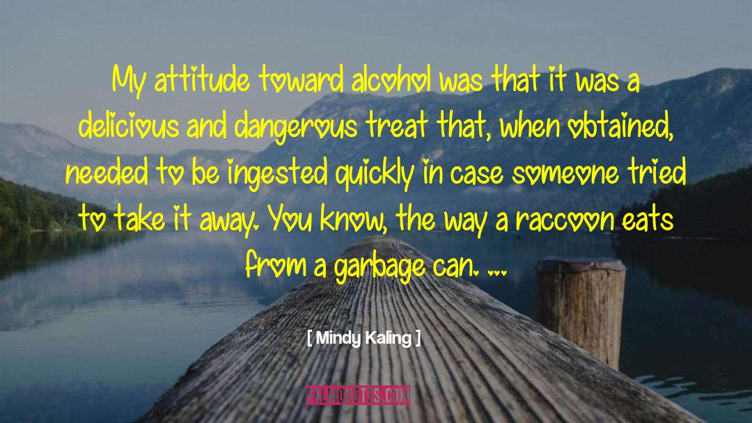 Garbage Cans quotes by Mindy Kaling