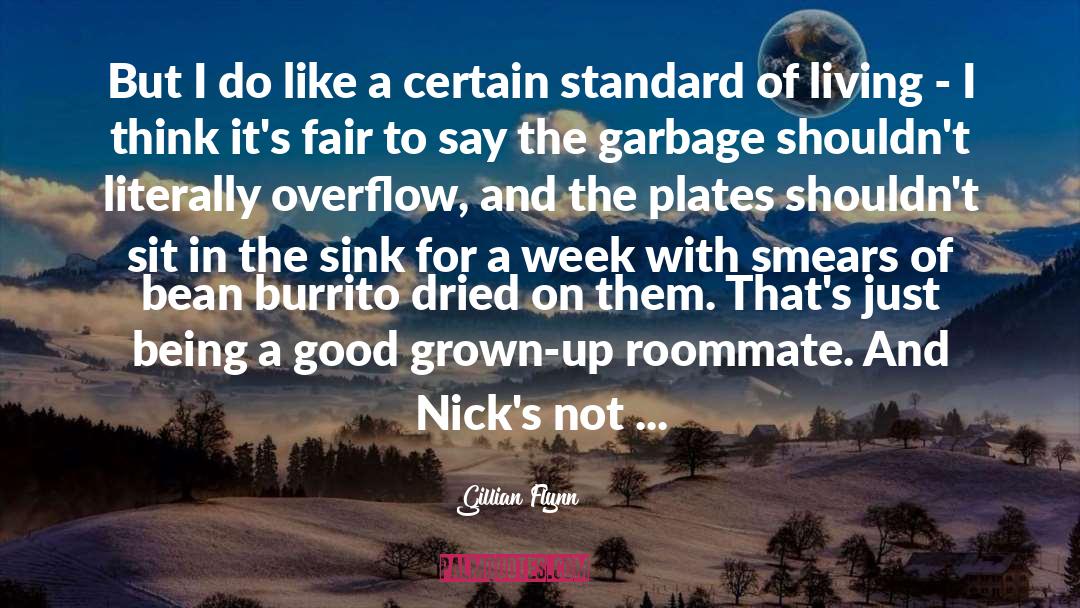 Garbage quotes by Gillian Flynn