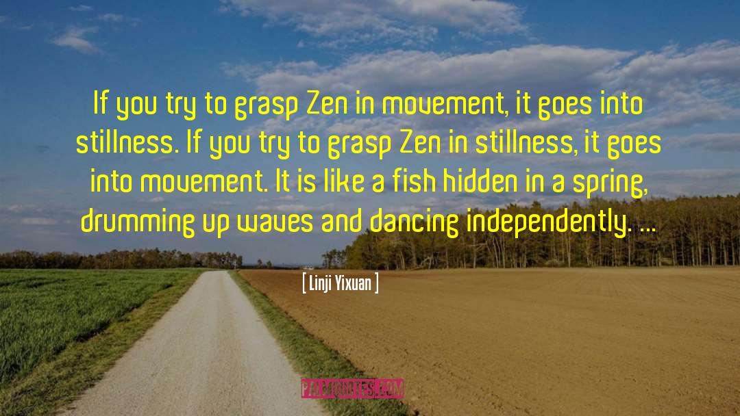 Gardai Dancing quotes by Linji Yixuan