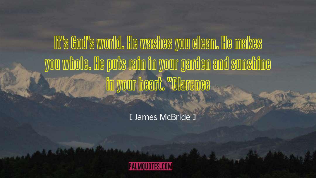 Garden Dinner quotes by James McBride