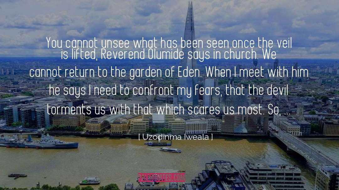 Garden Of Eden quotes by Uzodinma Iweala