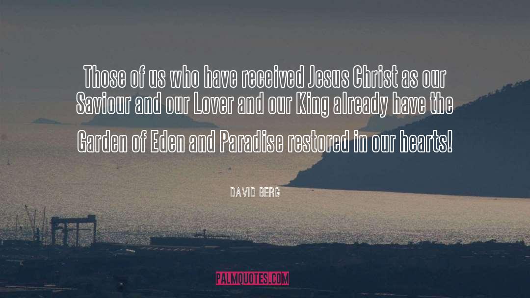 Garden Of Eden quotes by David Berg