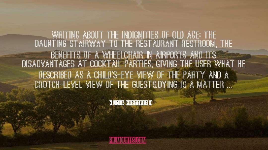 Garden Party quotes by John Mortimer