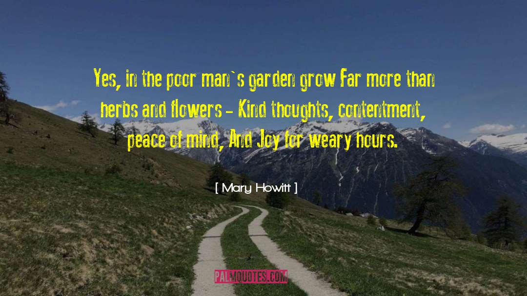 Garden Thoughts quotes by Mary Howitt