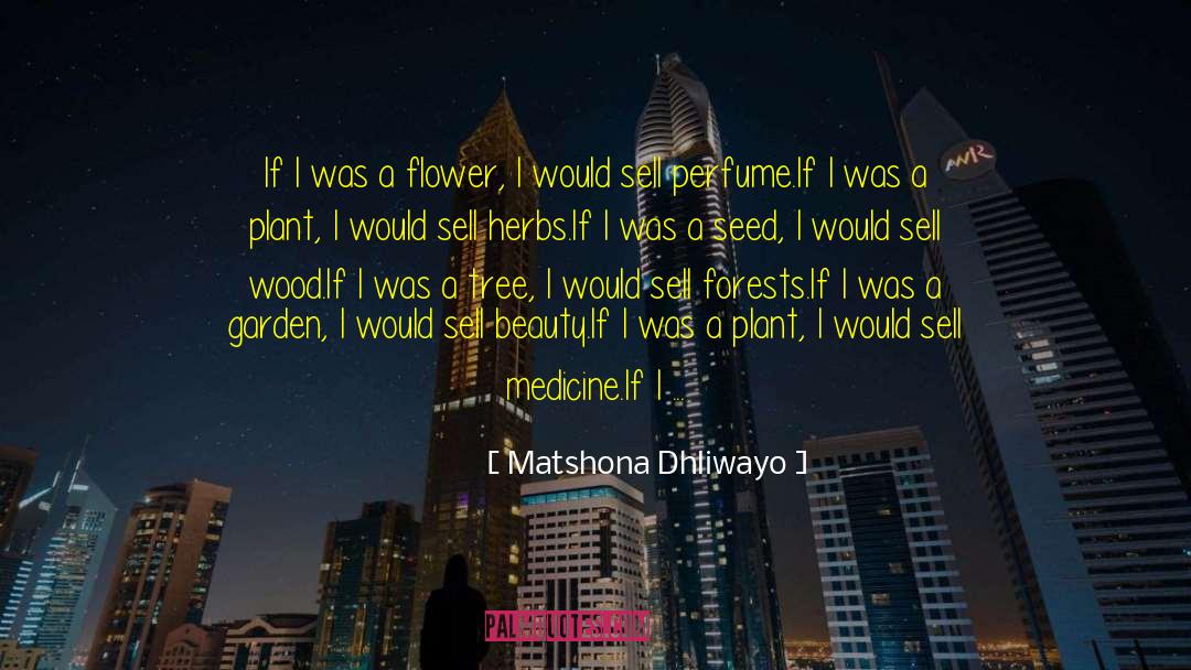 Garden Wisdom quotes by Matshona Dhliwayo