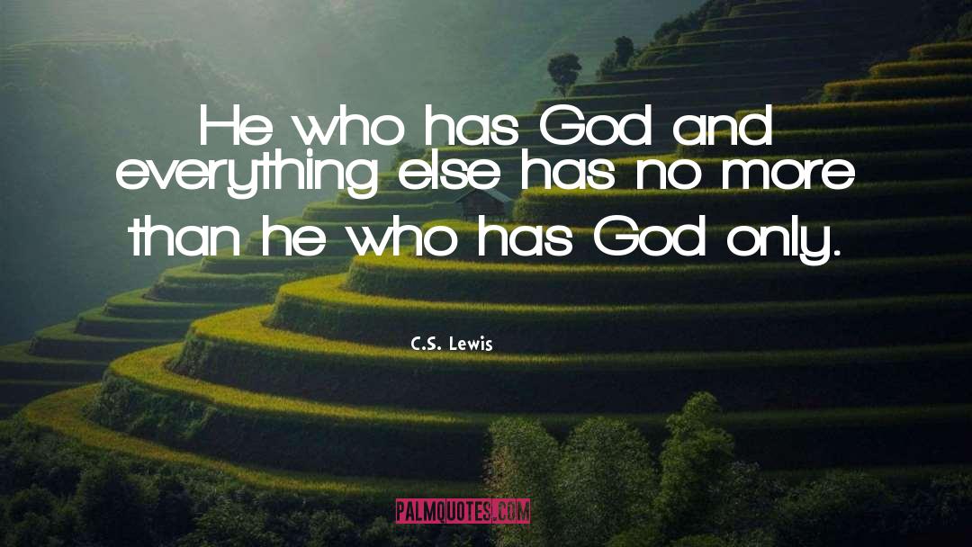 Gardening And God quotes by C.S. Lewis