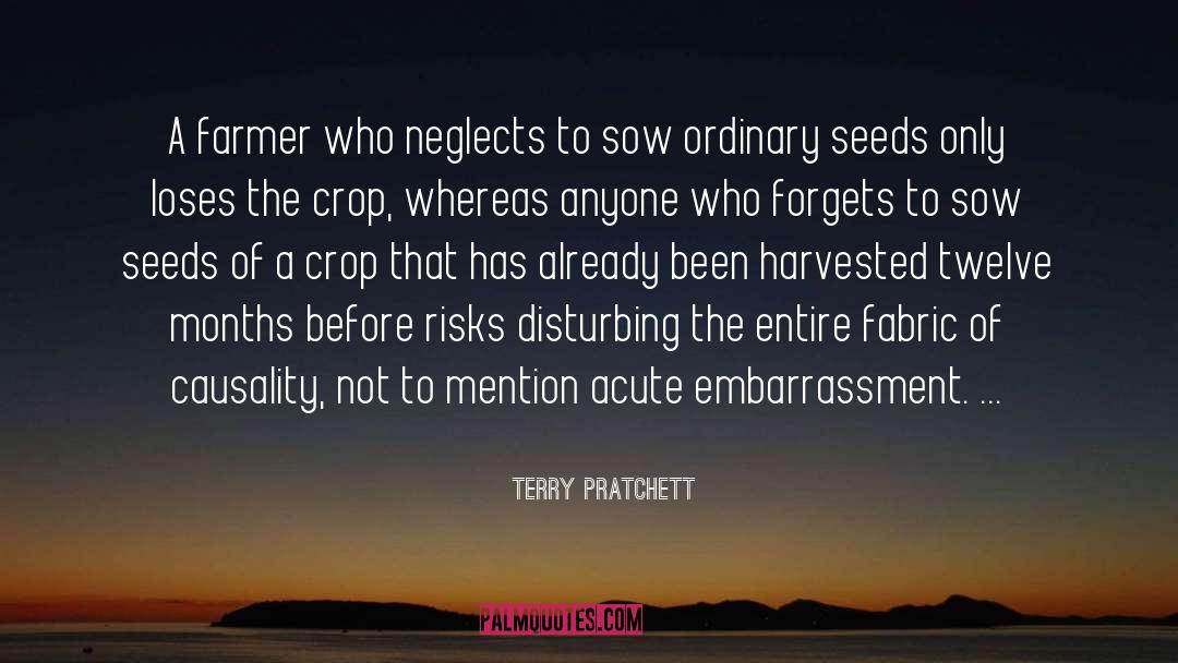 Gardening quotes by Terry Pratchett