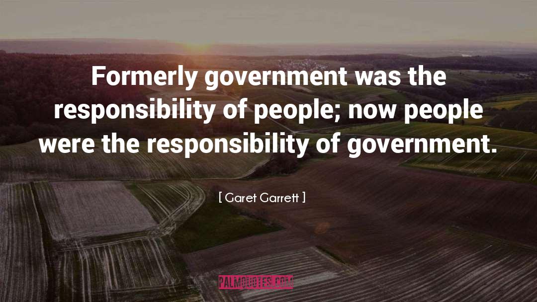 Garet quotes by Garet Garrett