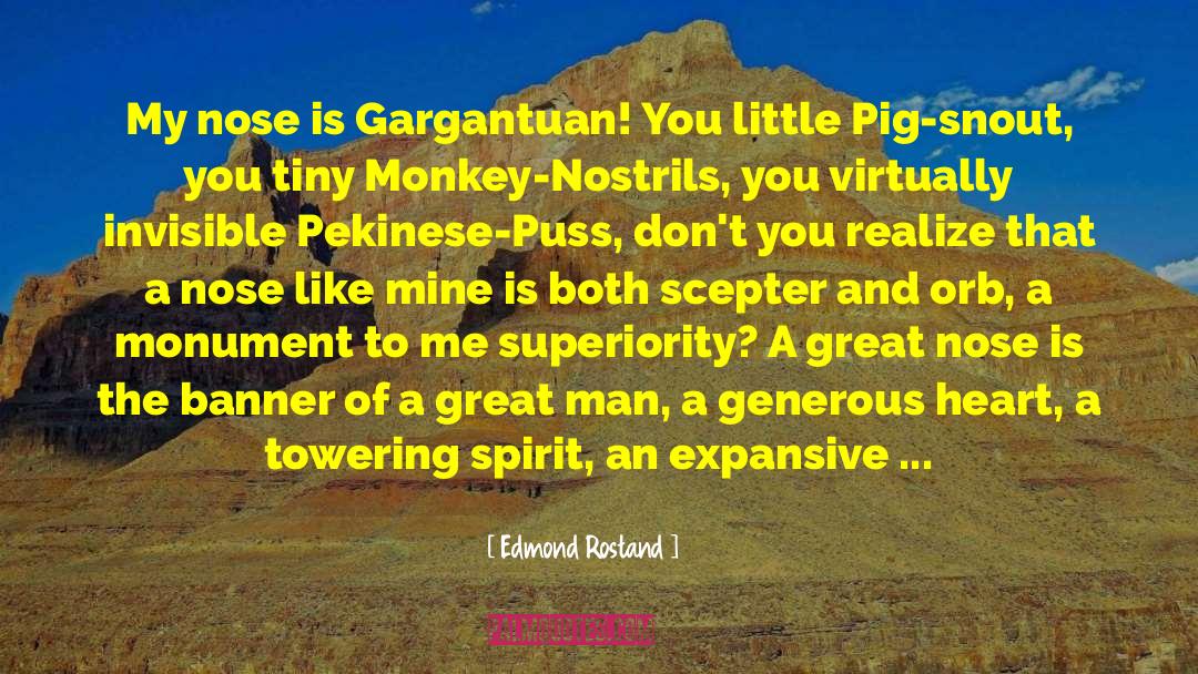 Gargantuan quotes by Edmond Rostand