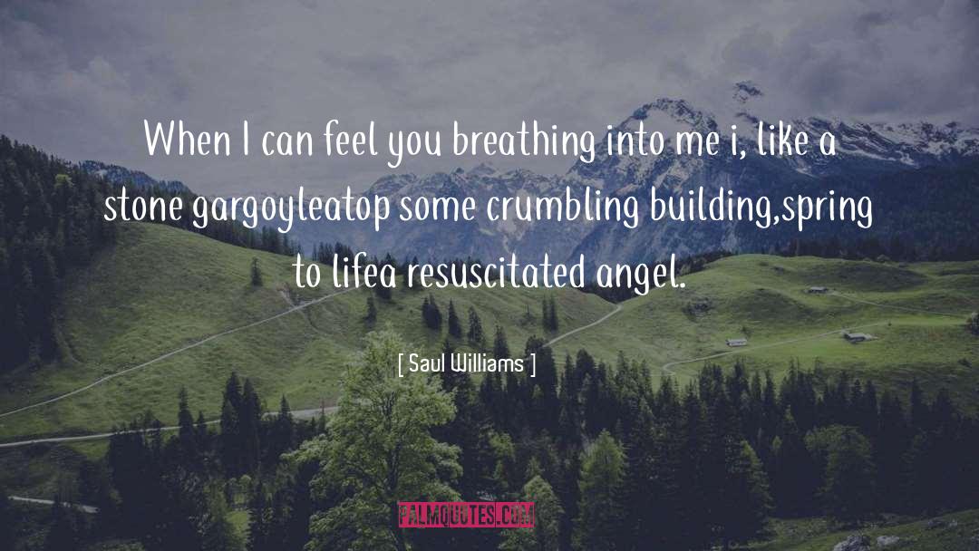Gargoyle quotes by Saul Williams