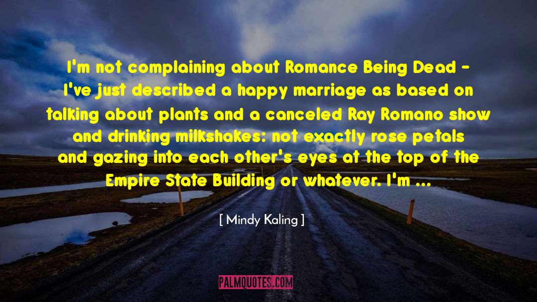 Gargoyle Romance quotes by Mindy Kaling