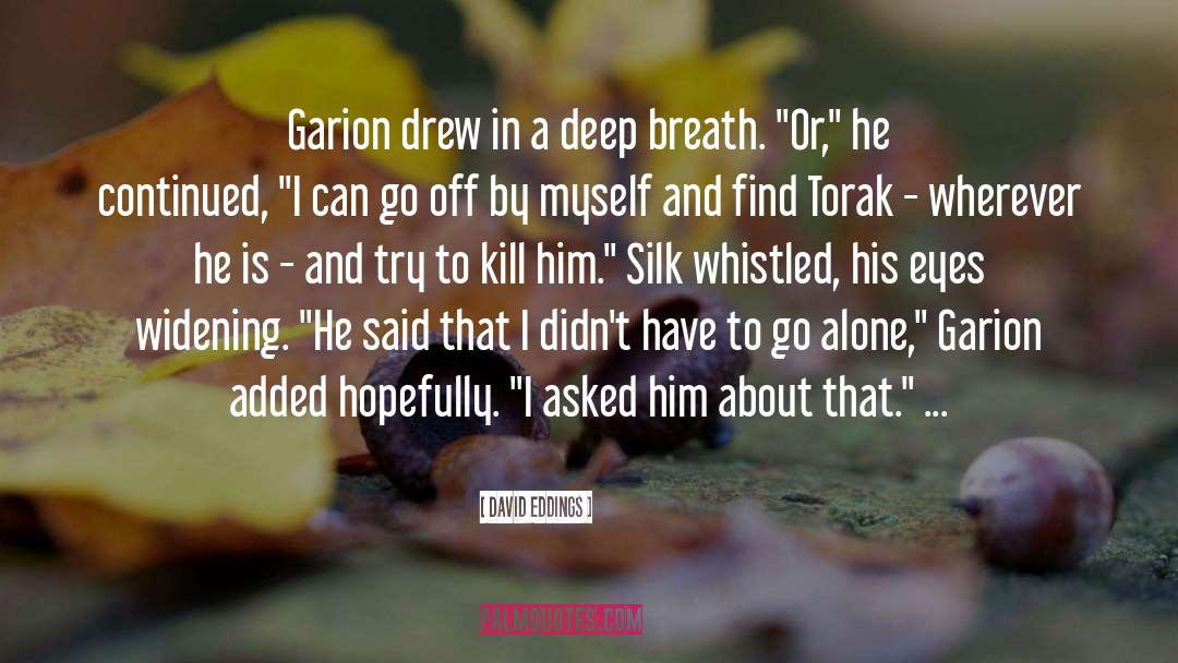 Garion quotes by David Eddings