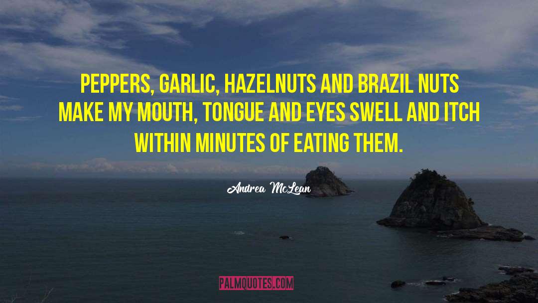 Garlic Quote quotes by Andrea McLean