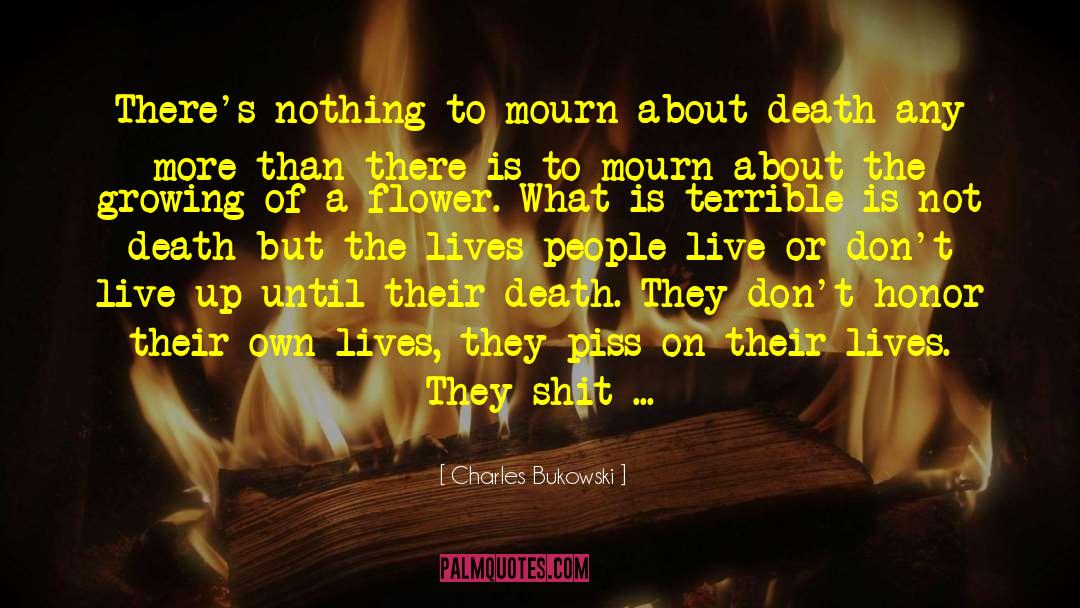 Garofano Flower quotes by Charles Bukowski