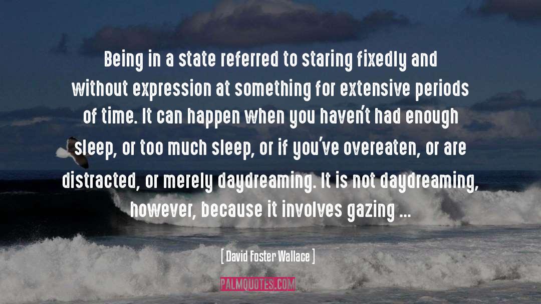 Garrison State quotes by David Foster Wallace