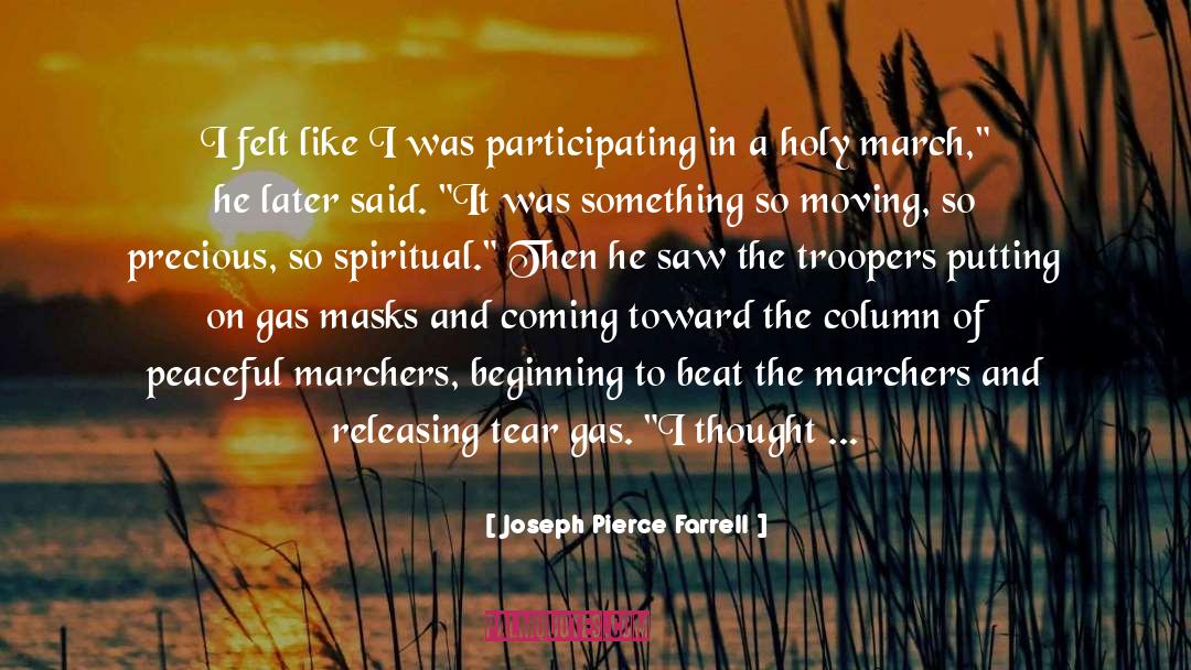 Gas Masks quotes by Joseph Pierce Farrell