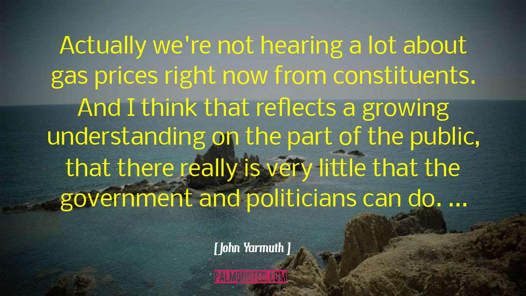 Gas Prices quotes by John Yarmuth