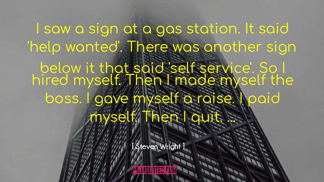 Gas Station Carnivals quotes by Steven Wright