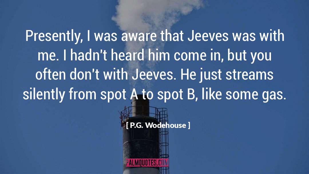 Gas Stations quotes by P.G. Wodehouse