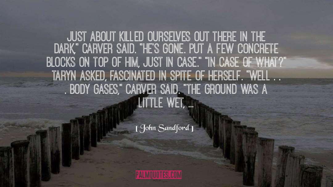 Gases quotes by John Sandford