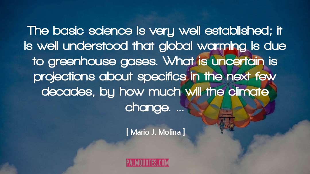 Gases quotes by Mario J. Molina