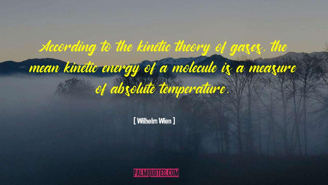 Gases quotes by Wilhelm Wien