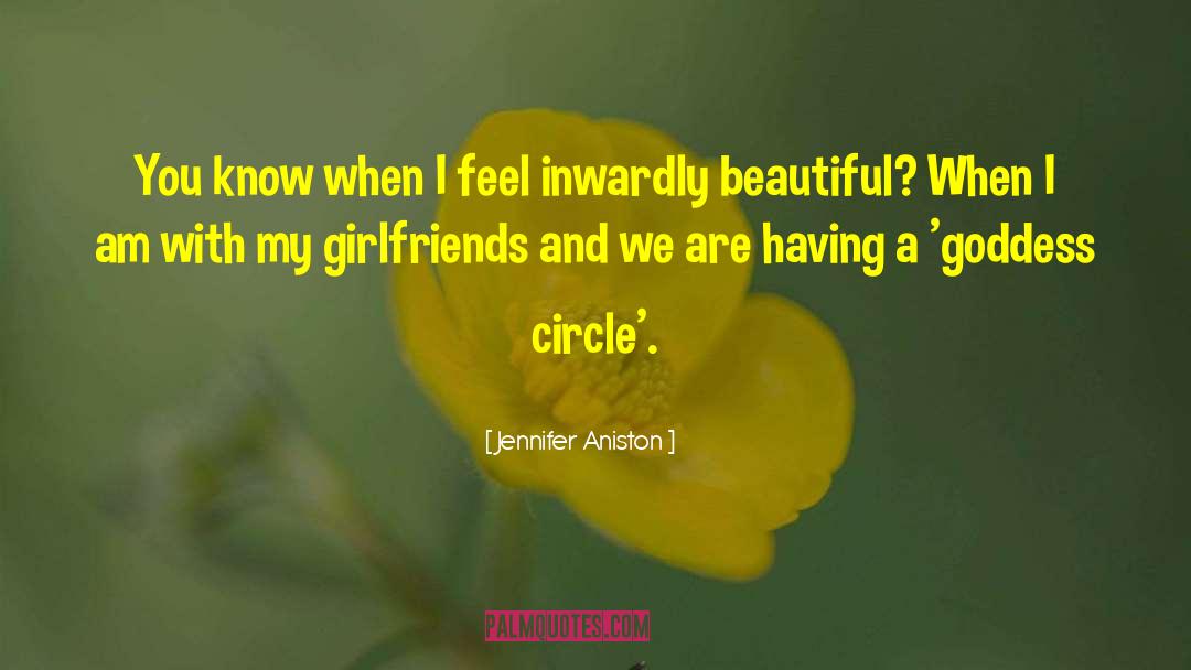 Gatchalian Girlfriend quotes by Jennifer Aniston