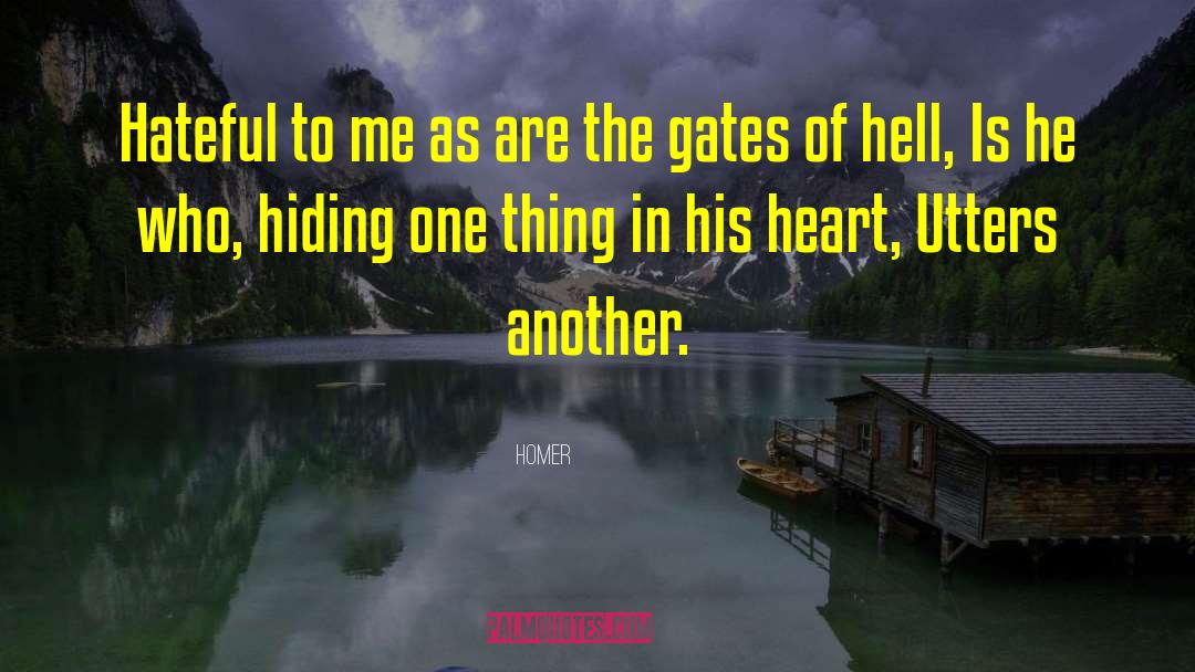 Gates Of Hell quotes by Homer