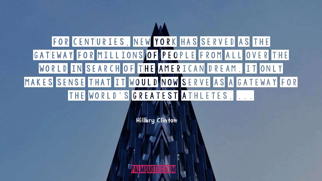 Gateways quotes by Hillary Clinton