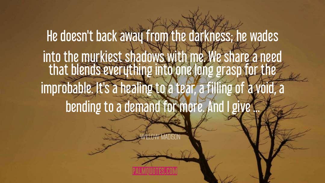 Gathering Darkness quotes by Willow Madison